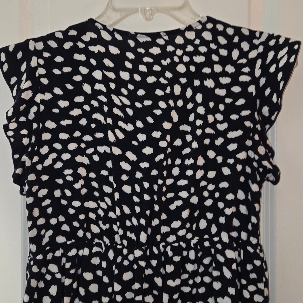 Kirundo Navy Polka Dot Floral Embroidered Sundress - Picture 11 of 11